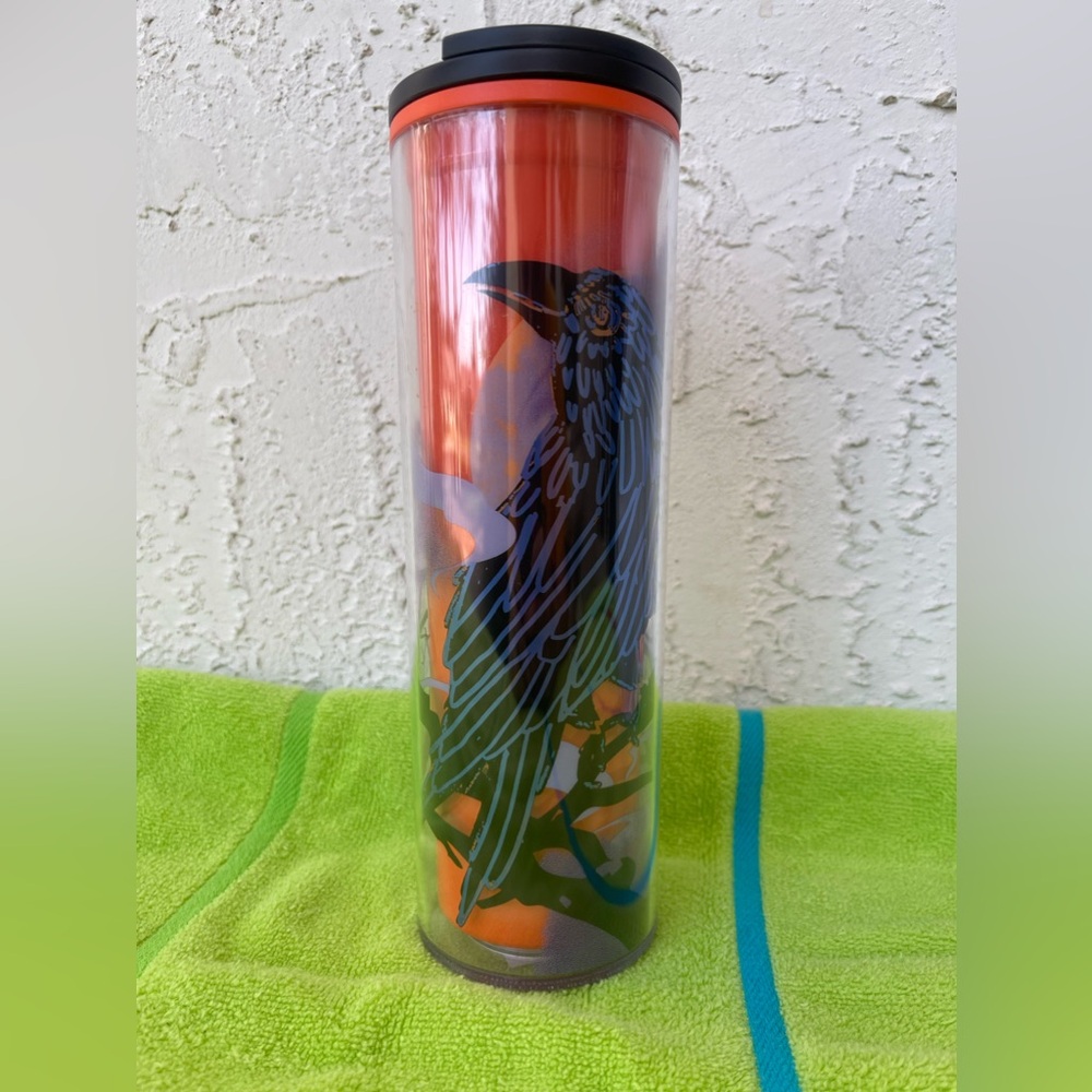 !!!!Starbucks 2022 fall Halloween campfire Raven Tumblr, 16 ounce, New!!!!!